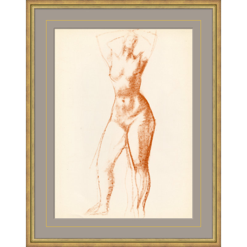 Studies Of Nudes In Sepia I Painting