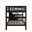 Lit superposé double avec barrière de sécurité et rangement-1748048560