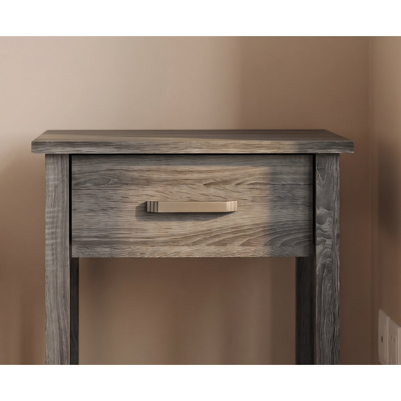Toluca Gray Nightstand, Gray