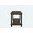 Weathered Gray Finish Counter Height Table