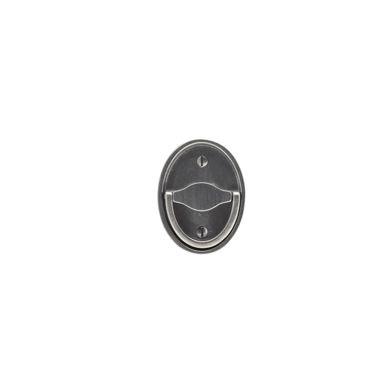 Oval Ring Ring Pull, Silicon Bronze Dark Lustre