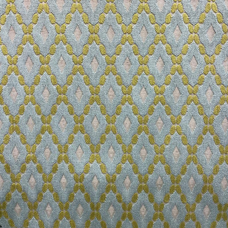 Tissu Diego | Tissu en velours taillé en losange | Spa couleur, Spa