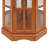 Corner Curio Cabinet With 5 Shelves And Lighting System, Oak(E26 Light Bulb Not Included)-583021850