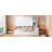 Wooden Daybed With Three Drawers,And All-In-One Cabinet,Desk And Shelves-1727623893-1727623892