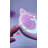 Hello Kitty Kawaii Lighted Compact Mirror for Purses with 2X Magnification and Soft Touch Switch