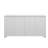 4-Door Pine Veneer Sideboard with Linear Accents – Modern Storage Cabinet for Living Room, Entry & Study-118439294