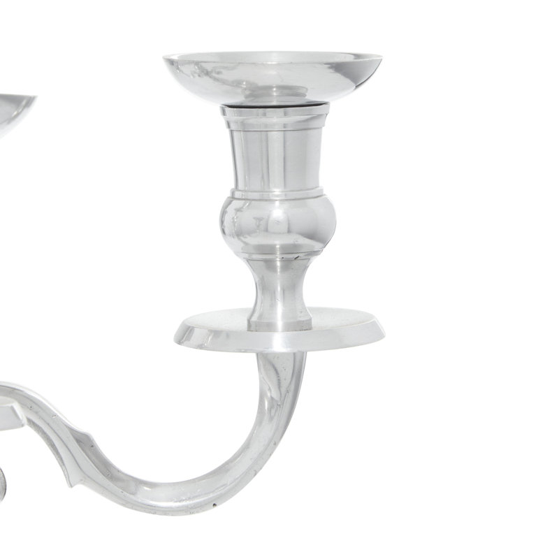 Bougeoir décoratif en aluminium et aluminium
