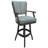 Extra Tall Swivel Wood Stool Red - Whitewash-749309487