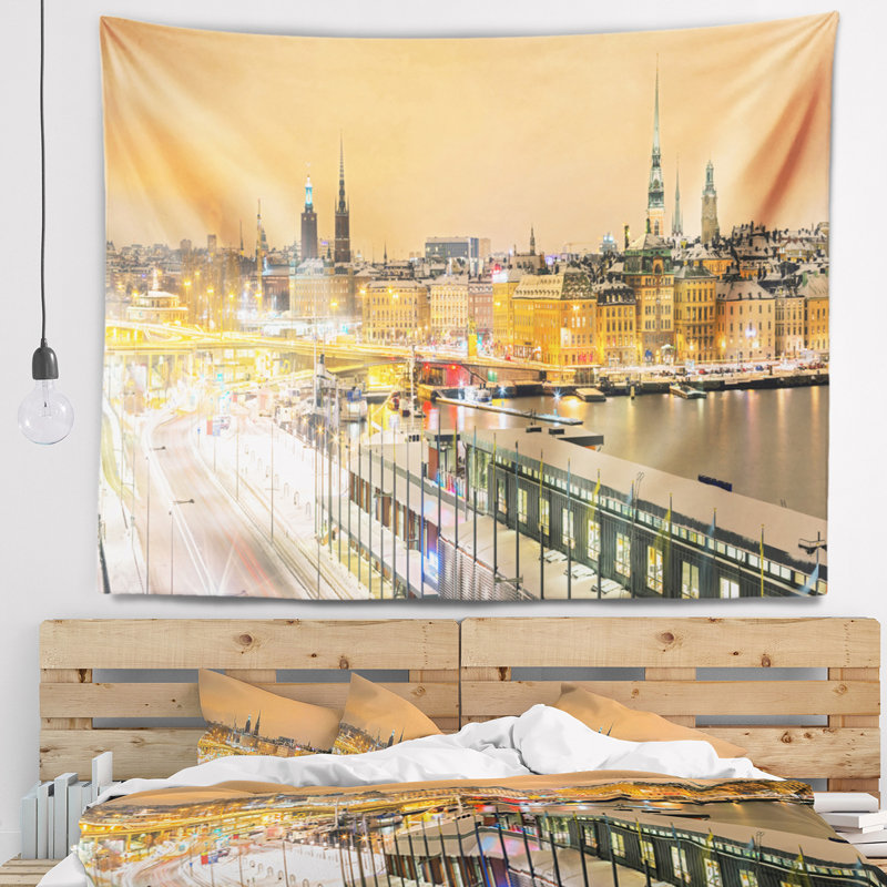 Polyester Tapestry, 78" H x 92" W