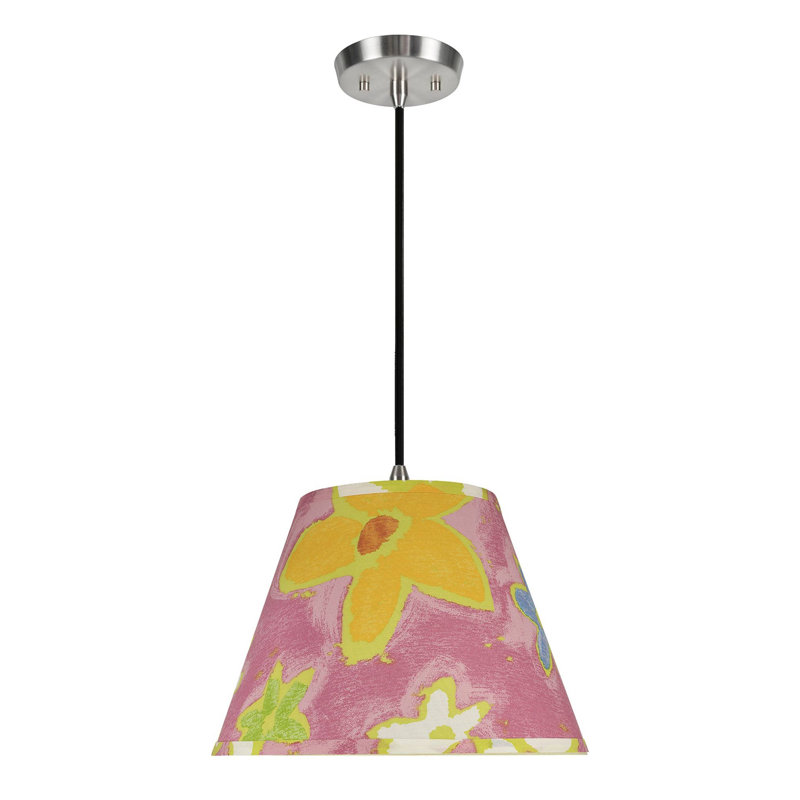 Johnny 1 - Light Satin Nickel Single Pendant