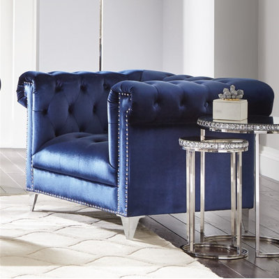 Farnung 65.5'' Velvet Loveseat