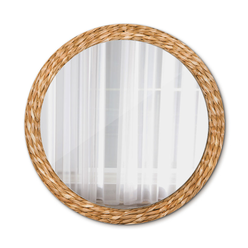 Huldar Glass Flat Wall Mirror