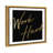 " Work Hard Gold " Textual Art Print-53772652-53772650