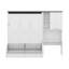 Multi-Functional Murphy Bed With Sofa, Desk, And Storage Cabinet-118035030