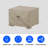 Argyri Heavy Duty Waterproof Outdoor Square Ottoman Deck Box Cover, Weather Proof Devoko Storage Bench Cover, Bryngar Furniture Cover-168496845-168496833