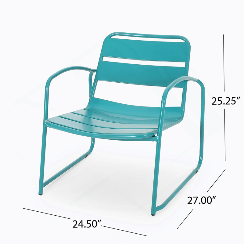 Conrad Chat Set, Teal