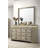 Dresser Mirror Rustic Beige