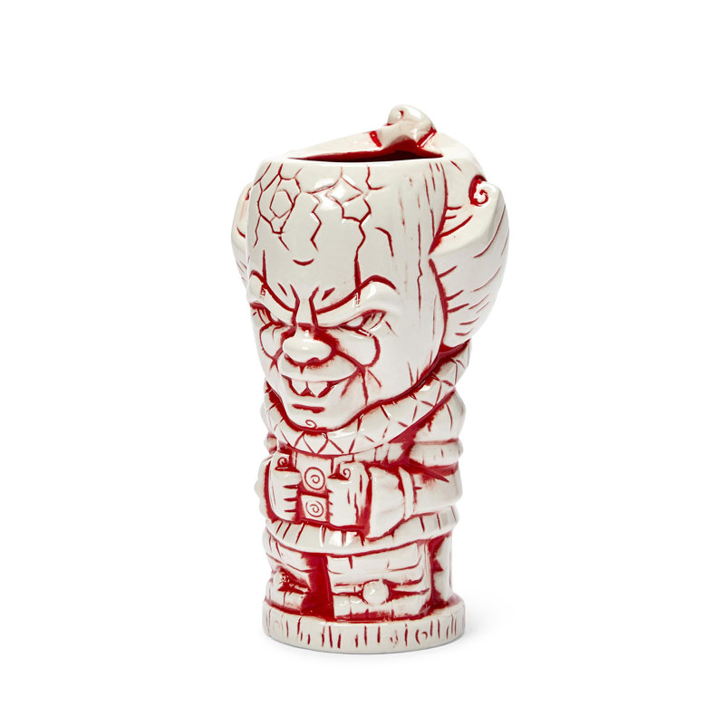 Tasse Geeki Tikis IT Pennywise | Tasse en céramique de style tiki | Contient 27 onces