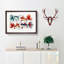 Two Gold & Silver Fish - Framed Print-55614409-55614412