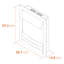 Colorado Adam 50.7cm W Fireplace Insert with 6824.28 BTU-1722174293