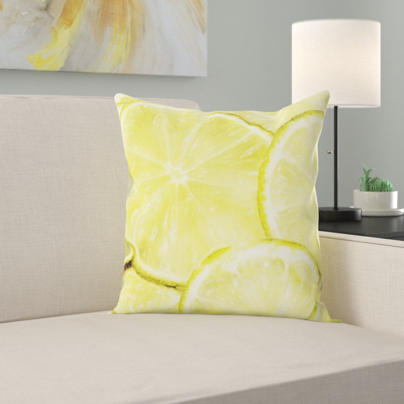 Coussin lime