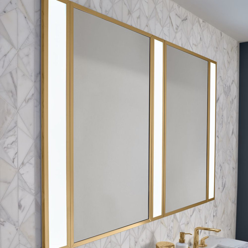 Profiles LED Bath Bar, Matte Black, 2700K