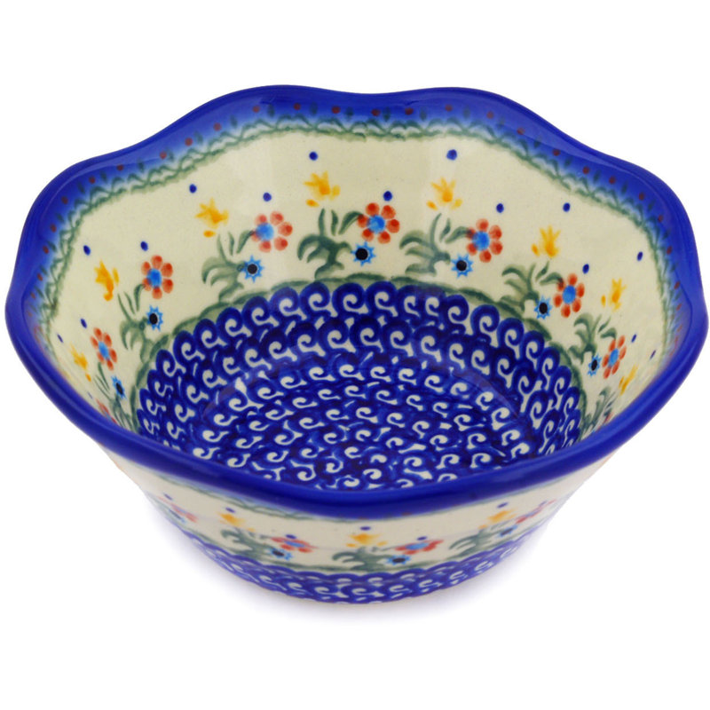 Spring Flowers Stoneware Rice Bowl