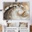 Ensemble de décoration murale cuivrée abstraite spirale abstraite I-1111340179-1111340191-1111340185