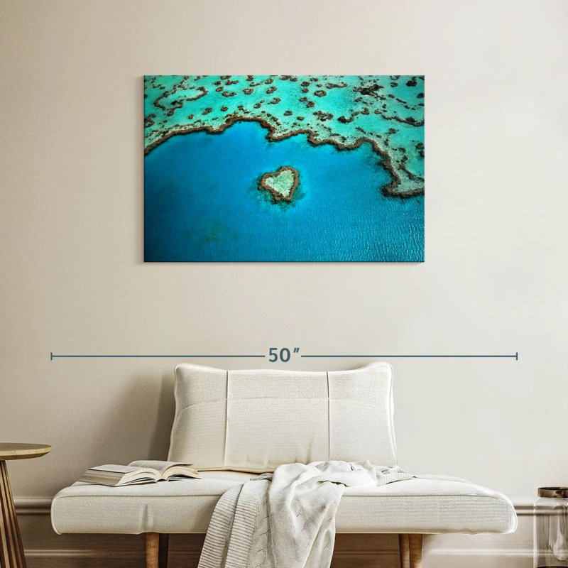 Brampt Australia Heart Shaped Reef, 24" H x 36" W