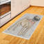 Tapis décoratif à longs fils en fibre de polyester à haute densité Pug-42030171
