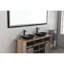 Lavabo vasque rectangulaire noir mat avec robinet et bonde escamotable 13 po x 18,13 po x 4