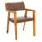 Radbroke 18'' H Solid Wood Armchair-675577273