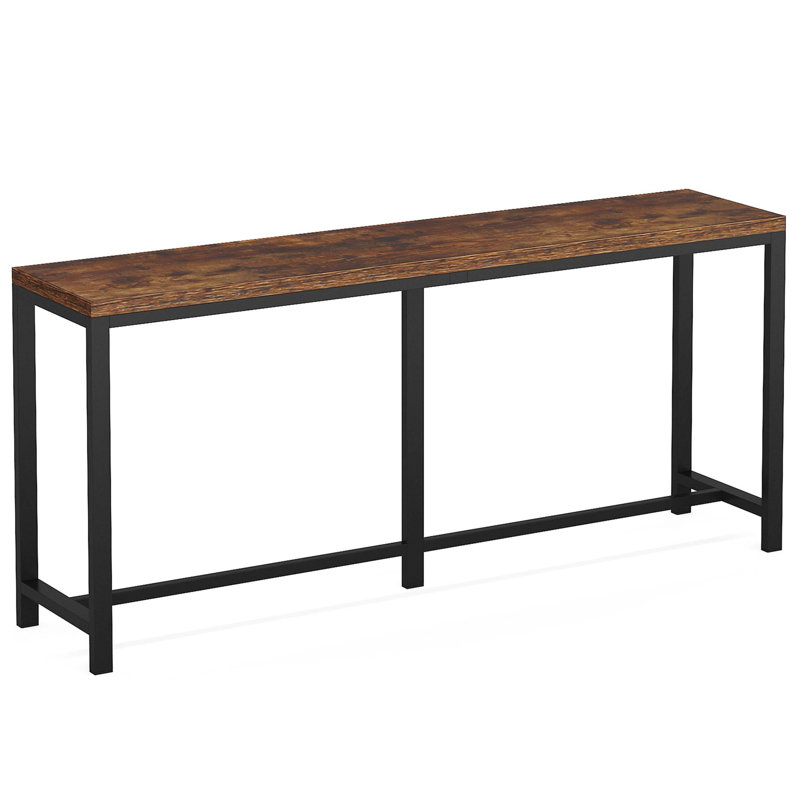 70.9 Inch Extra Long Console Table Behind Couch, Easy Assembly Sofa Table