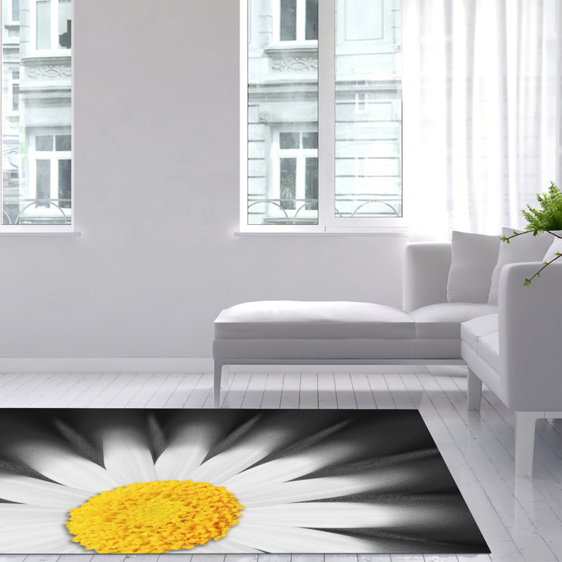 Foeke Floral Area Rug, Rectangle 155 x 230cm