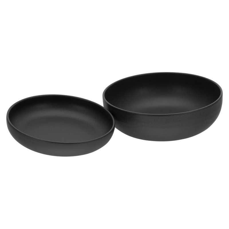 Creatable Uno Salad Bowl, Black