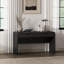Bureau de bureau moderne 54 "avec 2 tiroirs Grace noir-1502119237