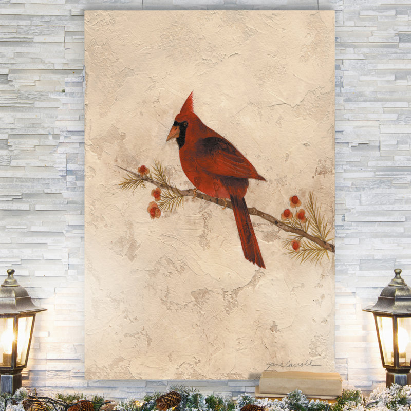 « cardinal-gallery » par parvez taj,, impression sur toile tendue 1 pièce, H 20 po x l 16 po x P 1 po
