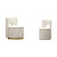 Chaise pivotante avec rangement-1476444729
