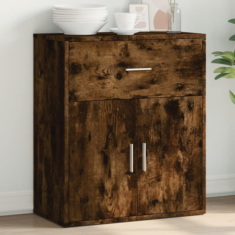 Omran 60cm Sideboard, Smoked Oak