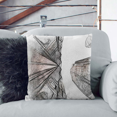 Abstract Square Cushion
