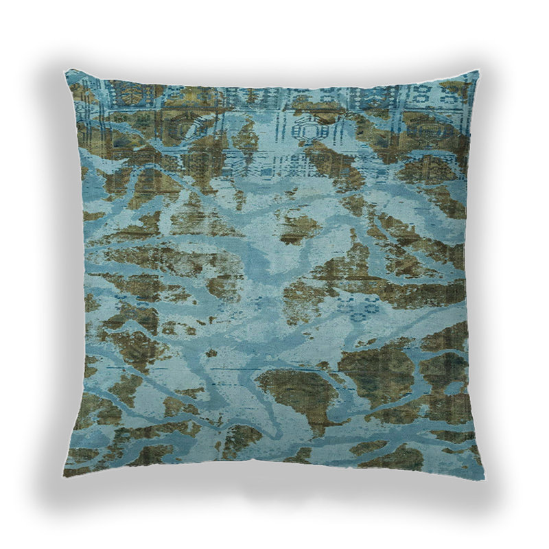 Coussin Abstract 2325, Microsuède