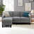 Polyester gris clair est en rupture de stock