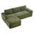 Tissu vert