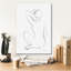 Toile épique «Nude S Croquis 1» par Albena Hristova, graffiti épique, 18 po x 26 po