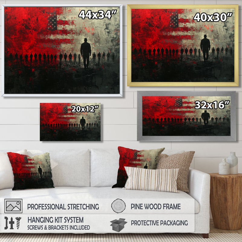 Jaanna - Landscapes Wall Art, H 28 po x l 60 po, Impression encadrée flottante, Crème, crème