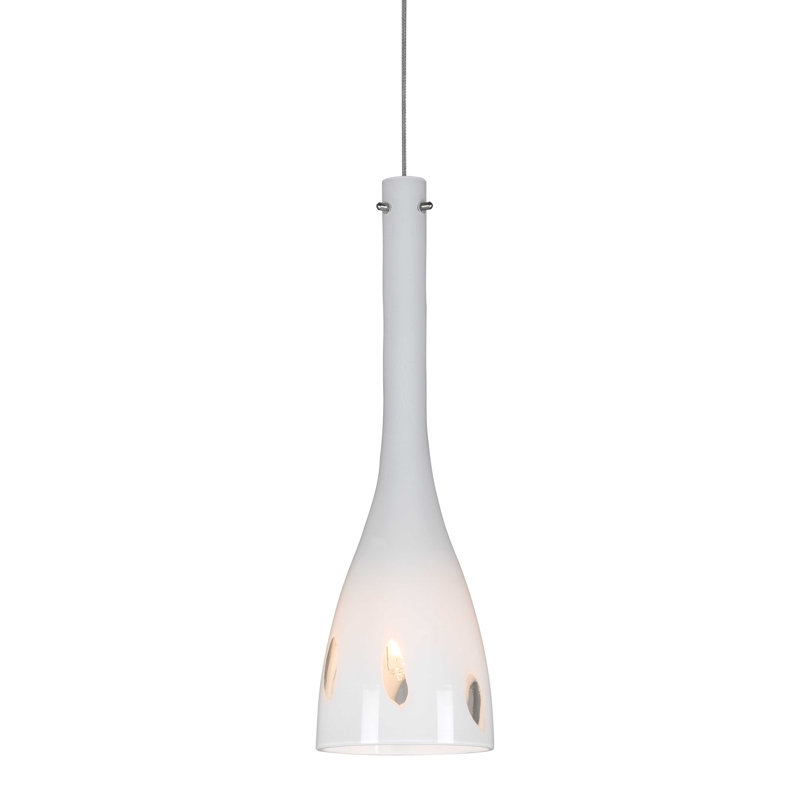 Warfield 1 - Light Steel Single Pendant, 56 Brushed Steel