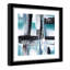 Tons de sarcelle Modern Expressions II - peinture encadrée-59386494-59386495
