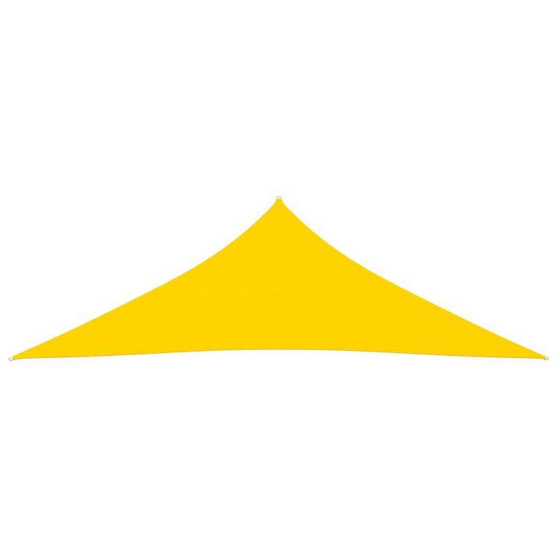 Andillac Triangular Shade Sail, 3.5m H x 3.5m W x 4.9m D, Yellow