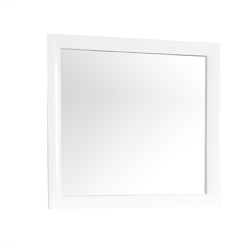 Miroir Marilla G1570-M, blanc, 39,03 po x 35,03 po, Blanc