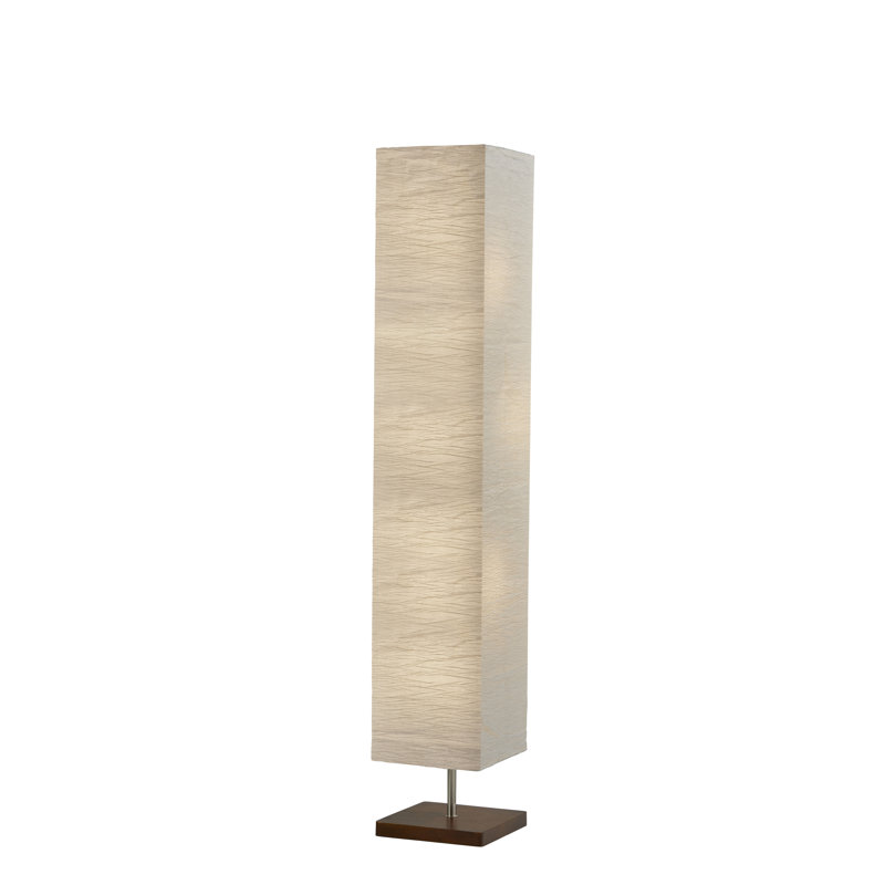 Triplett 58'' Column Floor Lamp, Walnut